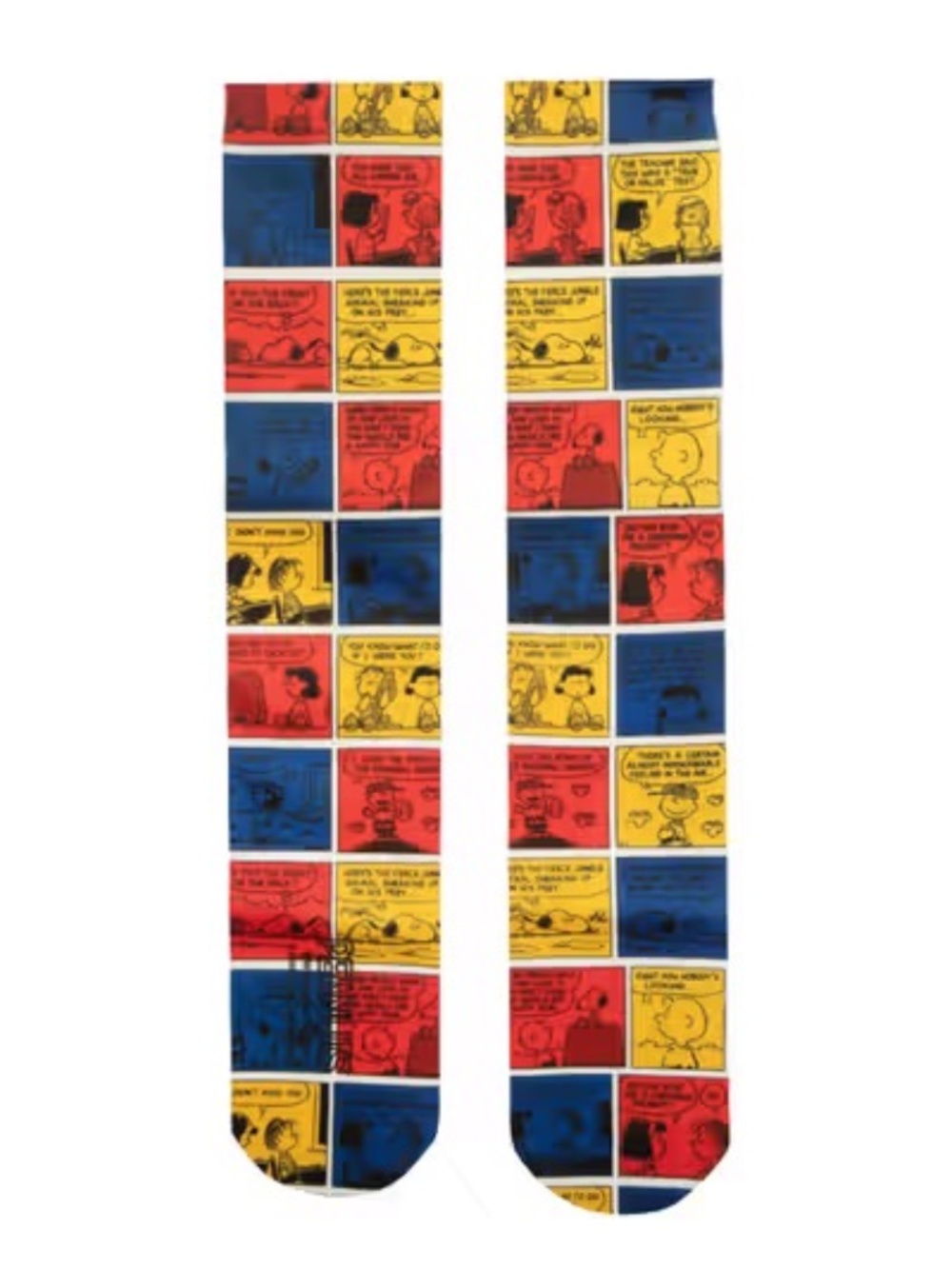 New Limited Edition Dumbgood x Peanuts Snoopy Comic Strip Novelty Crew Socks OS